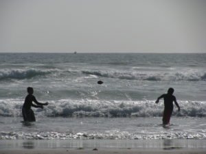 Beach football