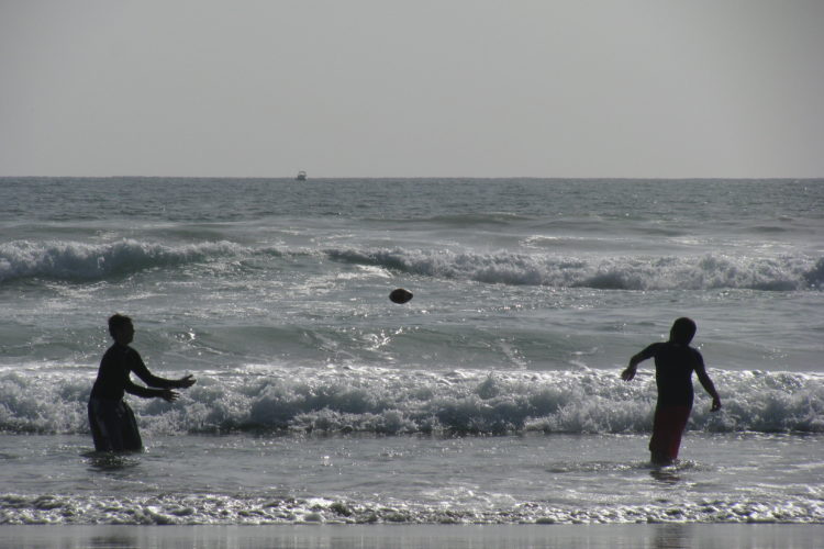 Beach football