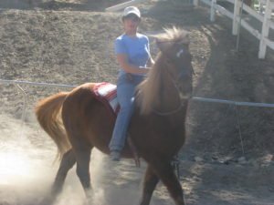 Celia, Heroine of Laughing Pony Rescue
