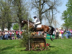Rolex 3 day event Cross Country jumping