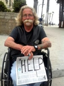 Homeless in PB --David