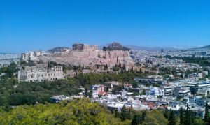 The Acropolis above Athens